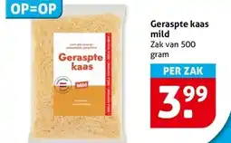 Hoogvliet Geraspte kaas mild aanbieding