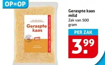 Hoogvliet Geraspte kaas mild aanbieding