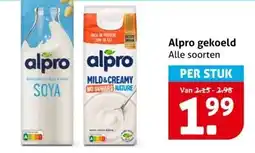 Hoogvliet Alpro gekoeld aanbieding