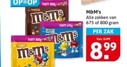 Hoogvliet M&M's aanbieding