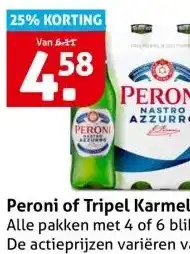 Hoogvliet Peroni aanbieding