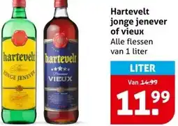 Hoogvliet Hartevelt jonge jenever of vieux aanbieding