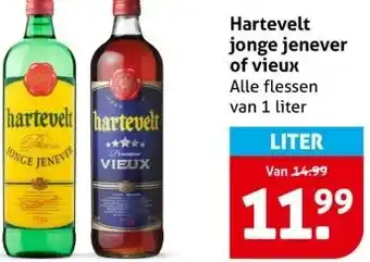 Hoogvliet Hartevelt jonge jenever of vieux aanbieding