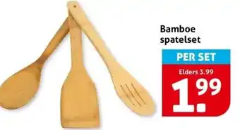 Hoogvliet Bamboe spatelset aanbieding