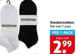 Hoogvliet Sneakersokken aanbieding