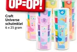 Hoogvliet Craft Universe schuimklei aanbieding