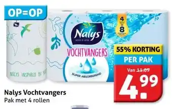 Hoogvliet Nalys Vochtvangers aanbieding