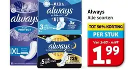 Hoogvliet Always aanbieding