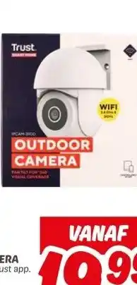 Dekamarkt TRUST IPCAM-3900 OF IPCAM-2900 WI-FI CAMERA aanbieding