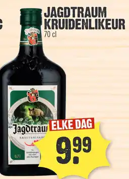 Super Dirck 3 JAGDTRAUM KRUIDENLIKEUR aanbieding