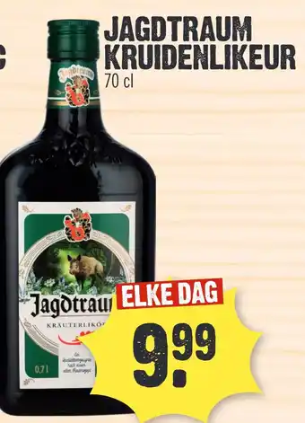 Super Dirck 3 JAGDTRAUM KRUIDENLIKEUR aanbieding