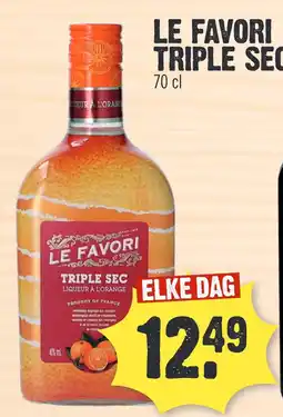 Super Dirck 3 LE FAVORI TRIPLE SEC aanbieding