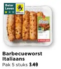Vomar Voordeelmarkt Barbecueworst Italiaans aanbieding
