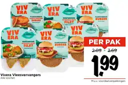 Vomar Voordeelmarkt Vivera Vleesvervangers aanbieding