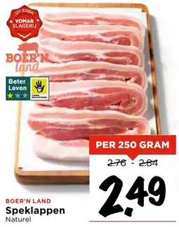 Vomar Voordeelmarkt BOER'N land Speklappen aanbieding