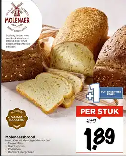 Vomar Voordeelmarkt Molenaersbrood aanbieding