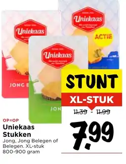Vomar Voordeelmarkt Uniekaas Stukken aanbieding
