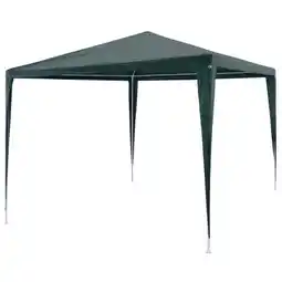 Praxis vidaXL Partytent 1 Groen 3 x 3 m feesttent aanbieding