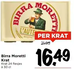 Vomar Voordeelmarkt Birra Moretti aanbieding