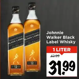 Vomar Voordeelmarkt Johnnie Walker Black Label Whisky aanbieding
