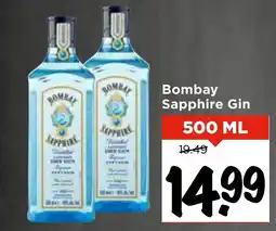 Vomar Voordeelmarkt Bombay Sapphire Gin aanbieding