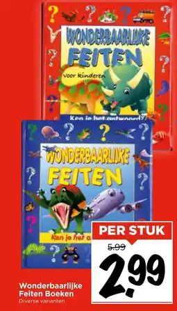 Vomar Voordeelmarkt Wonderbaarlijke Feiten Boeken aanbieding