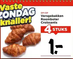 Vomar Voordeelmarkt Versgebakken Roomboter Croissants aanbieding