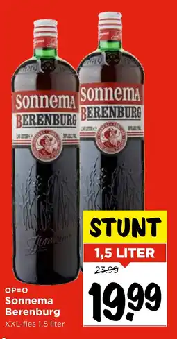 Vomar Voordeelmarkt Sonnema Berenburg aanbieding
