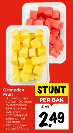Vomar Voordeelmarkt Gesneden Fruit aanbieding