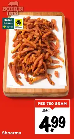 Vomar Voordeelmarkt Shoarma aanbieding