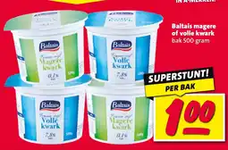 Nettorama Baltais magere of volle kwark aanbieding