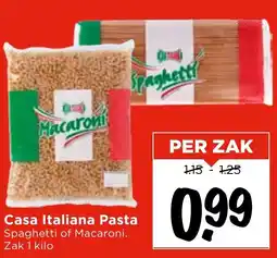 Vomar Voordeelmarkt Casa Italiana Pasta aanbieding