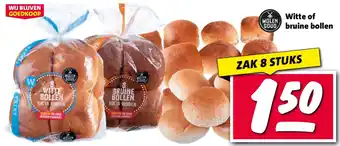 Nettorama Witte of bruine bollen aanbieding