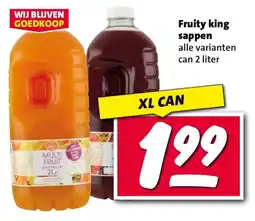Nettorama Fruity king sappen aanbieding