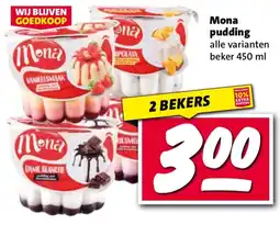 Nettorama Mona pudding aanbieding