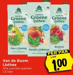 Vomar Voordeelmarkt Van de Boom IJsthee aanbieding