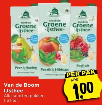 Vomar Voordeelmarkt Van de Boom IJsthee aanbieding