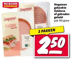 Nettorama Stegeman gekookte Gelderse of gebraden gehakt aanbieding