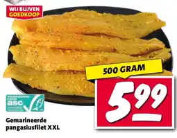 Nettorama Gemarineerde pangasiusfilet XXL aanbieding