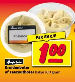 Nettorama Kruidenboter of zeezoutboter aanbieding
