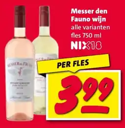 Nettorama Messer den Fauno wijn aanbieding