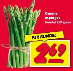 Nettorama Groene asperges aanbieding