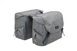 ANWB New Looxs DubbeleFietstas Mondi Joy Double RT Gray aanbieding