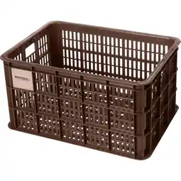 ANWB Basil fietskrat L brown 40L recycled Donker Bruin aanbieding
