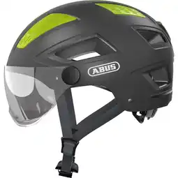 ANWB Abus helm Hyban 2.0 ACE titan M 52-58cm Zwart aanbieding