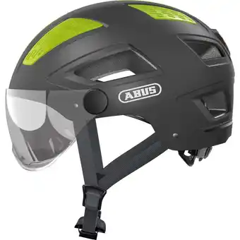 ANWB Abus helm Hyban 2.0 ACE titan M 52-58cm Zwart aanbieding