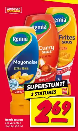 Nettorama Remia sauzen aanbieding