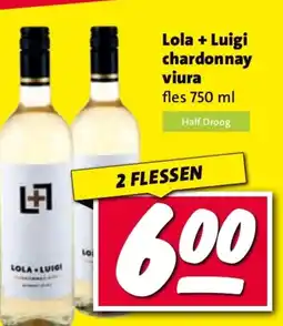 Nettorama Lola + Luigi chardonnay viura aanbieding