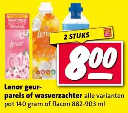 Nettorama Lenor geur parels of wasverzachter aanbieding