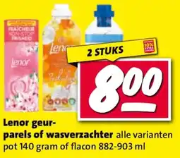 Nettorama Lenor geur parels of wasverzachter aanbieding